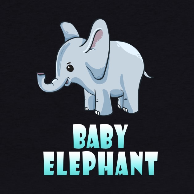 Baby elephant by KhalidArt